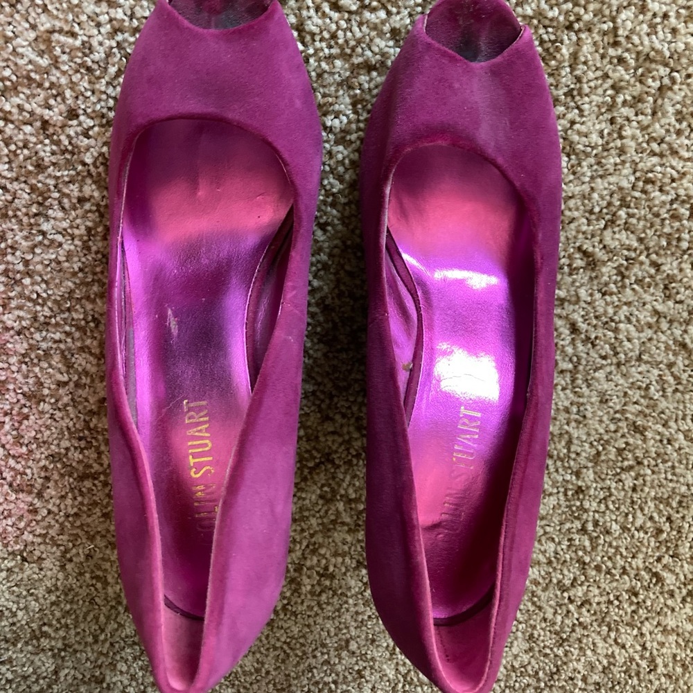 Size 9 Colin Stuart wedge open toe